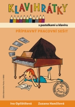 Klavihrátky - s pastelkami u klavíru - přípravný pracovní sešit 